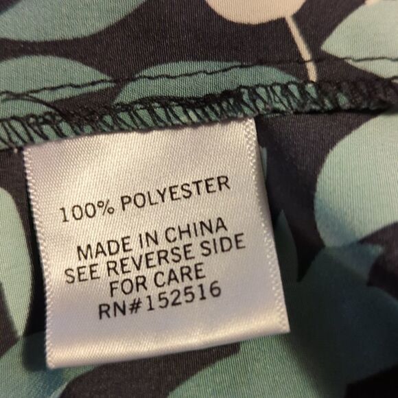 RYAN Wythe 1X lightweight top capped sleeves hides flaws summer greenery - Picture 10 of 11